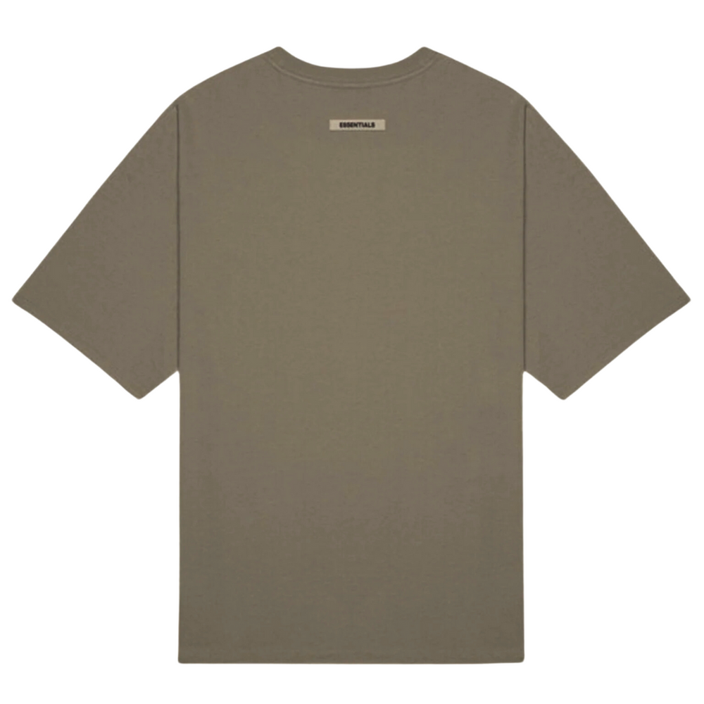 Fear of God Essentials Short-Sleeve Tee 'Taupe' Front Logo (SS22) | Hype Vault Kuala Lumpur | Asia's Top Trusted High-End Sneakers and Streetwear Store