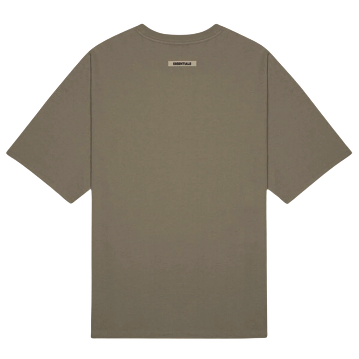 Fear of God Essentials Short-Sleeve Tee 'Taupe' Front Logo (SS22) | Hype Vault Kuala Lumpur | Asia's Top Trusted High-End Sneakers and Streetwear Store