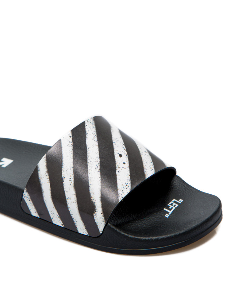 Off-White Industrial Diagonal Stripe Slider | Hype Vault Kuala Lumpur