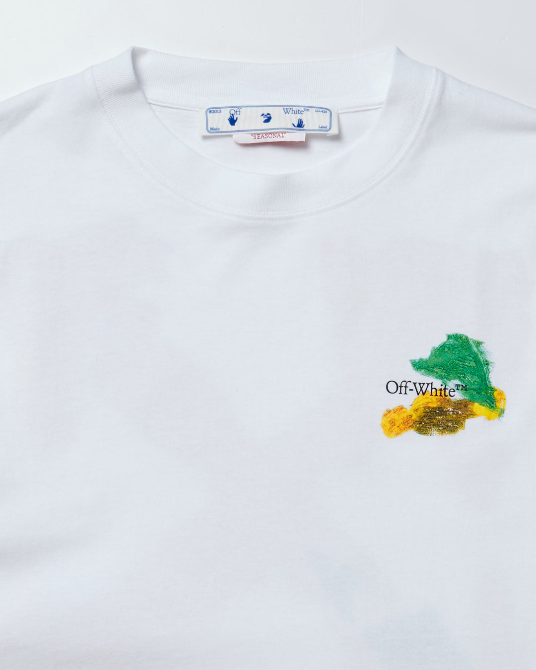 Off-White Brush Arr Over Skate S/S T-Shirt White | Hype Vault Kuala Lumpur | Asia's Top Trusted High-End Sneakers and Streetwear Store