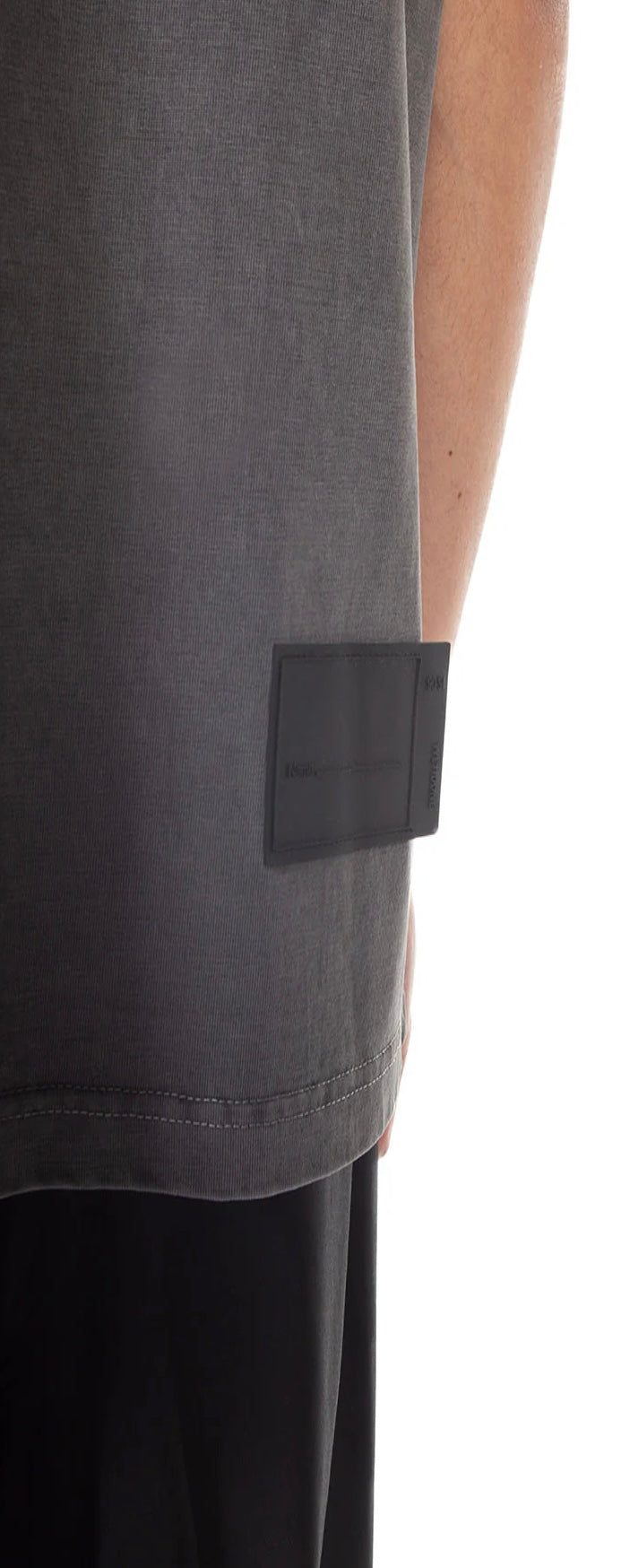 We11done Embroidered Teddy T-Shirt Charcoal | Hype Vault Kuala Lumpur