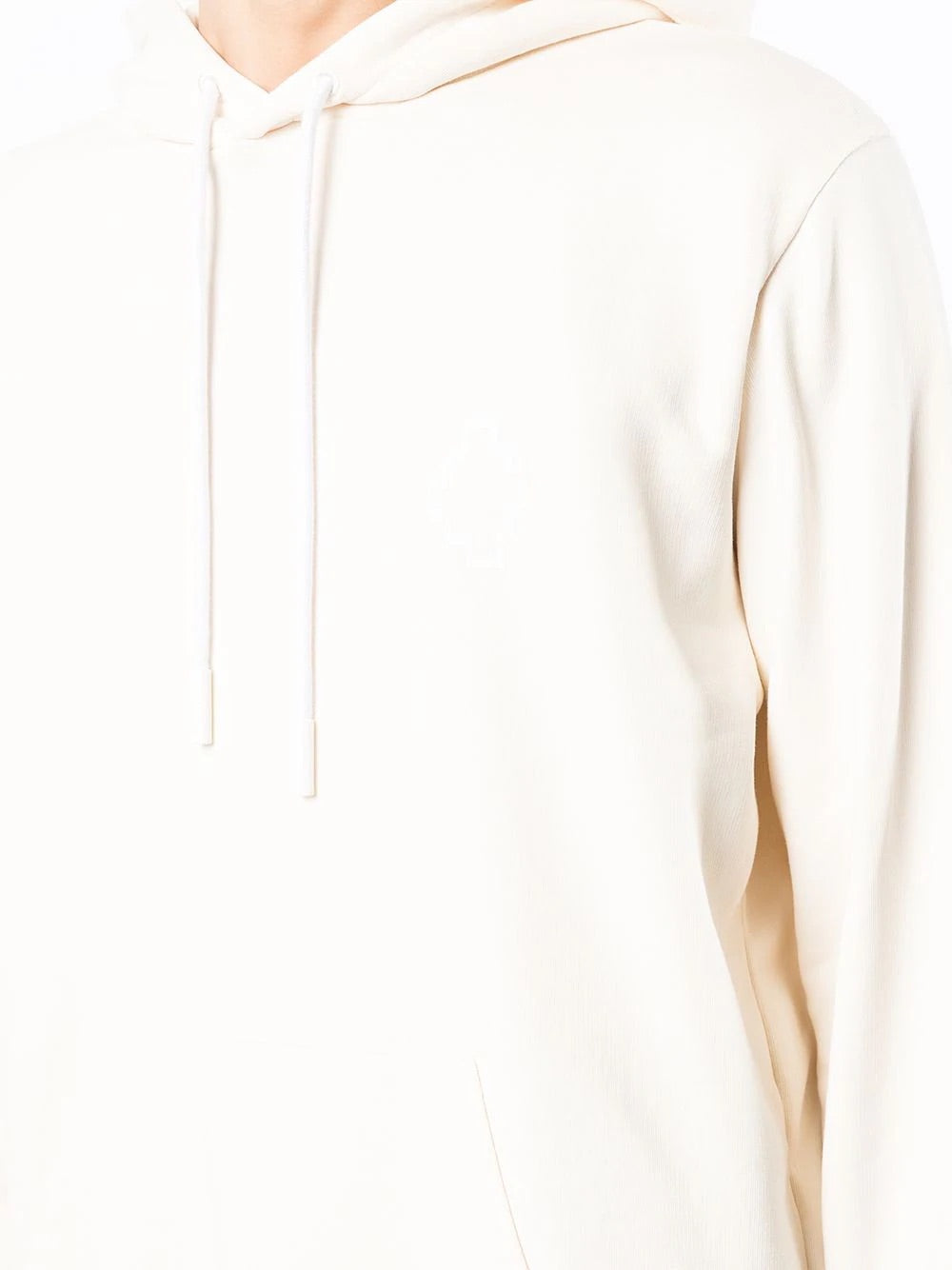 Marcelo Burlon Tempera Cross Regular Hoodie Ecru White | Hype Vault Kuala Lumpur