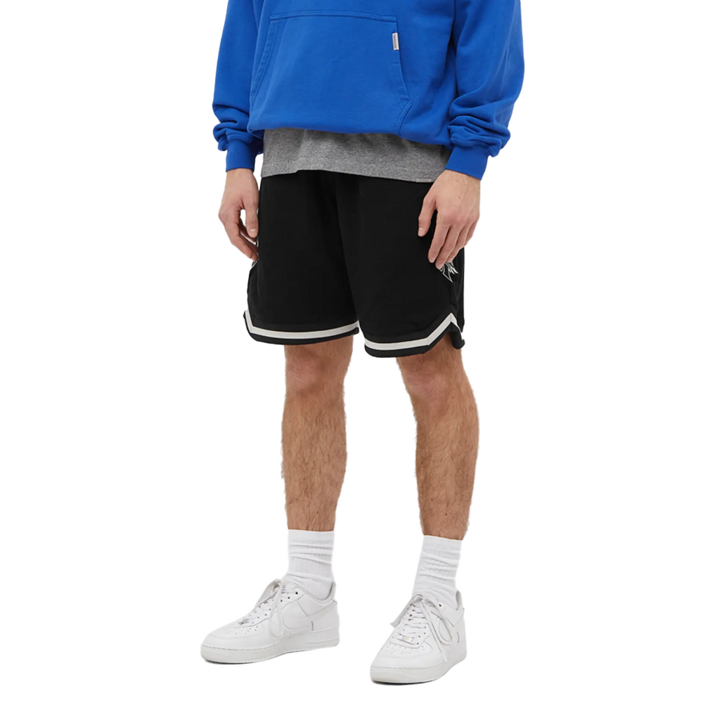 Represent Mesh Basketball Shorts Jet Black | Hype Vault Kuala Lumpur