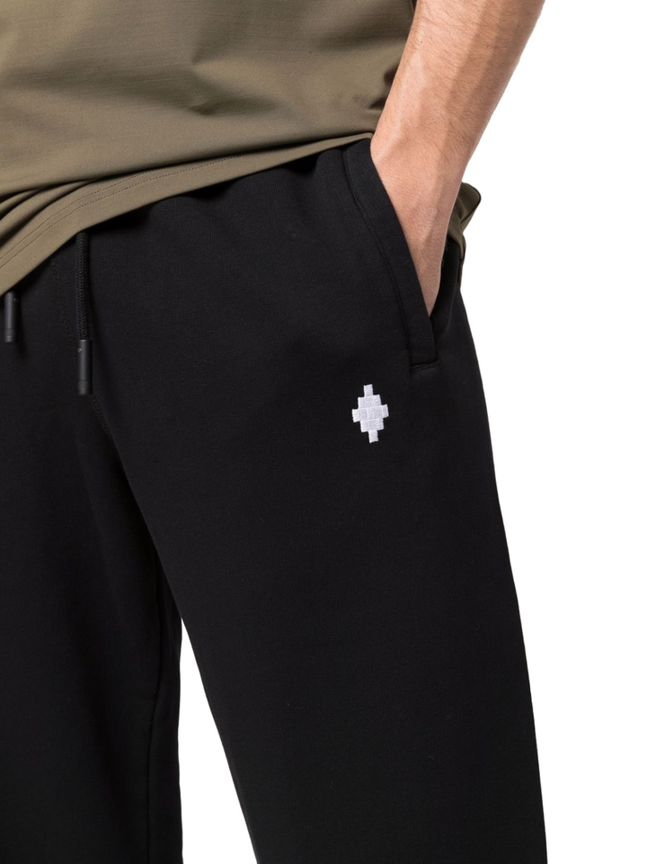 Marcelo Burlon Cross Relax Sweatpants Black White | Hype Vault Kuala Lumpur