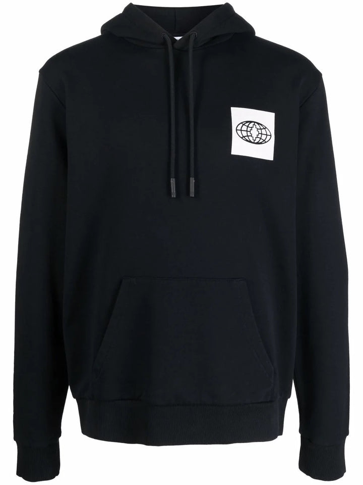 Marcelo Burlon Skate Cross Regular Hoodie Black White | Hype Vault Kuala Lumpur