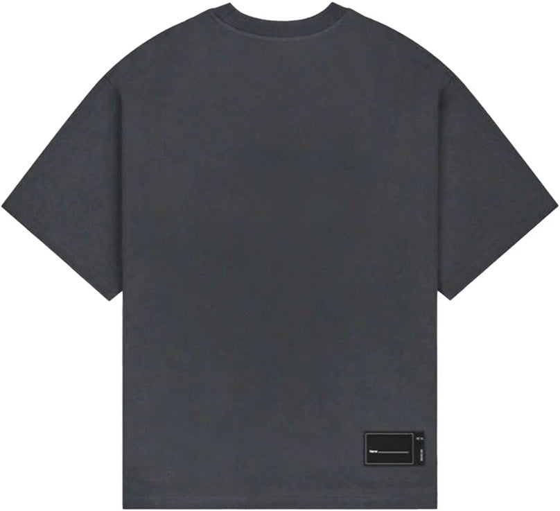 We11done Front Logo T-Shirt Charcoal | Hype Vault Kuala Lumpur
