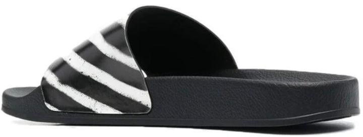 Off-White Industrial Diagonal Stripe Slider | Hype Vault Kuala Lumpur