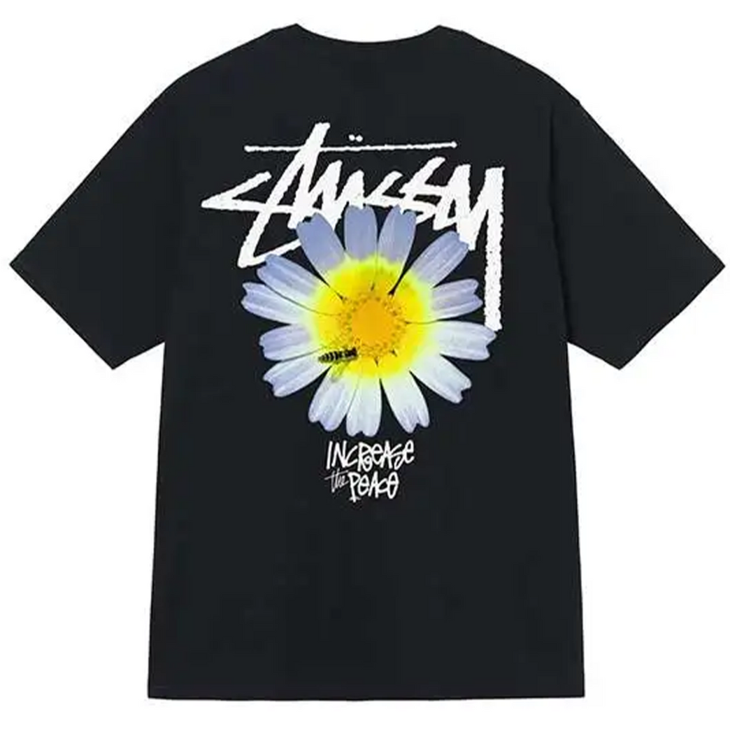 Stussy ITP Flower Tee Black | Hype Vault Kuala Lumpur | Asia's Top Trusted High-End Sneakers and Streetwear Store | Guaranteed 100% authentic