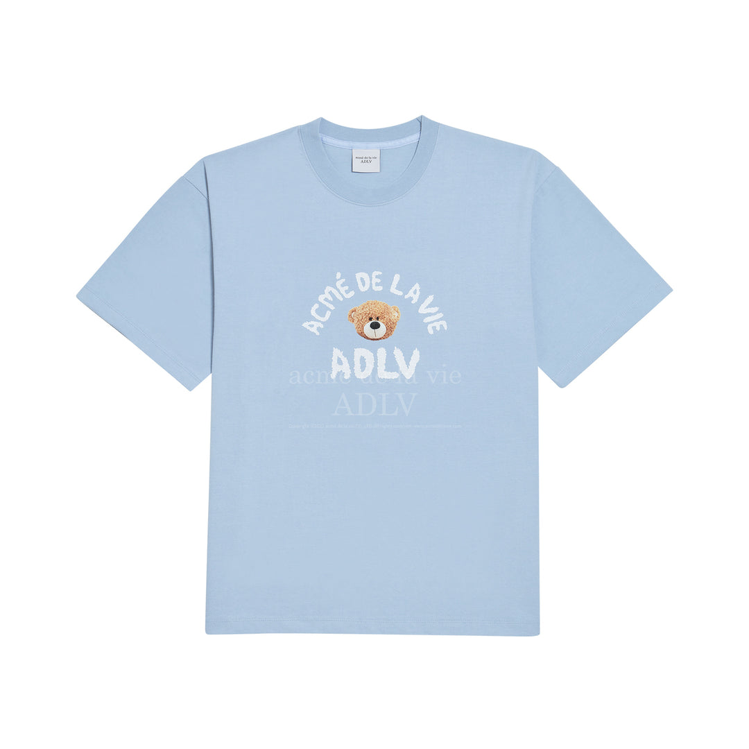 acmé de la vie (ADLV) Teddy Bear (Bear Doll) Short Sleeve T-Shirt Skyblue | Hype Vault Kuala Lumpur | Asia's Top Trusted High-End Sneakers and Streetwear Store