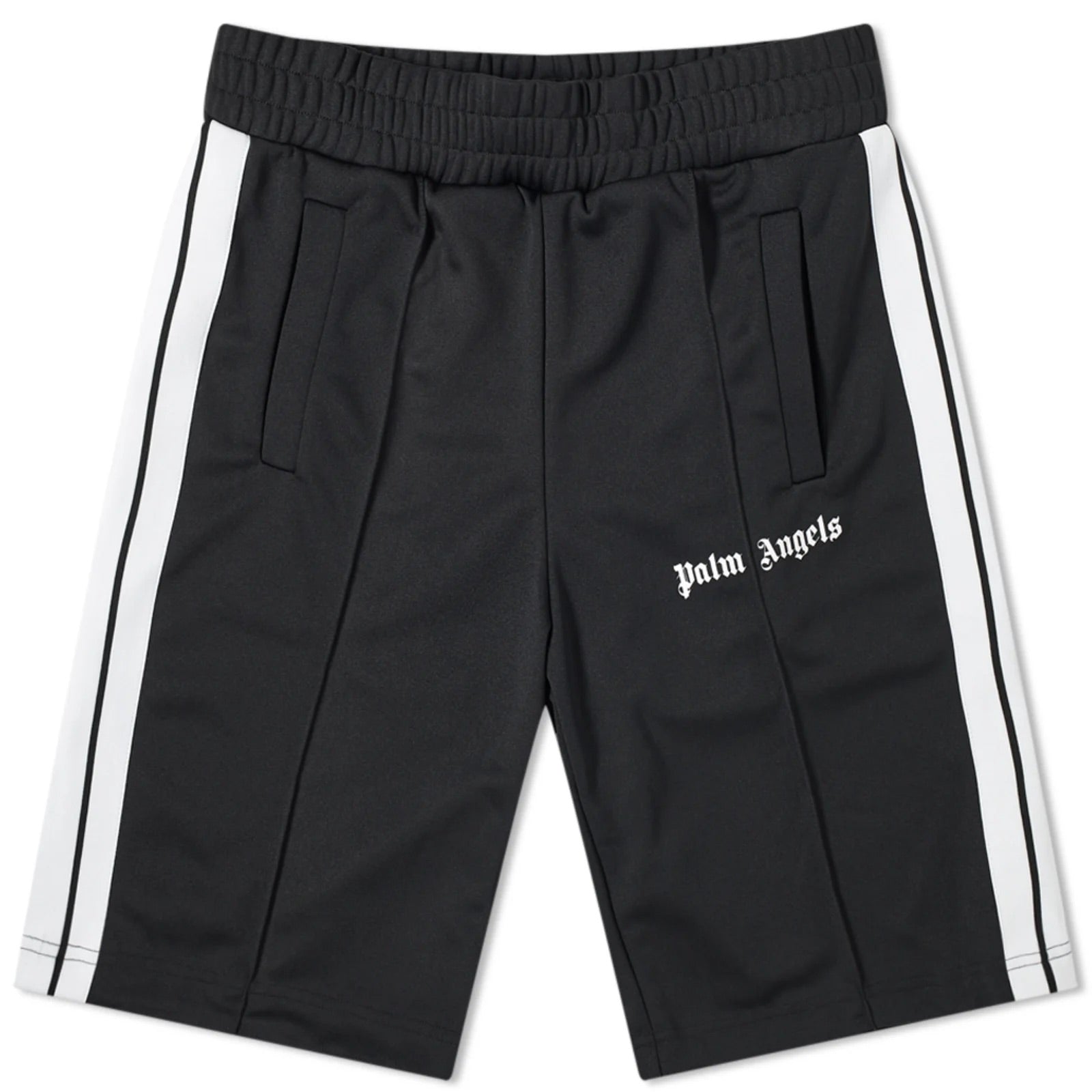 Palm Angels Black Track Sweatshorts