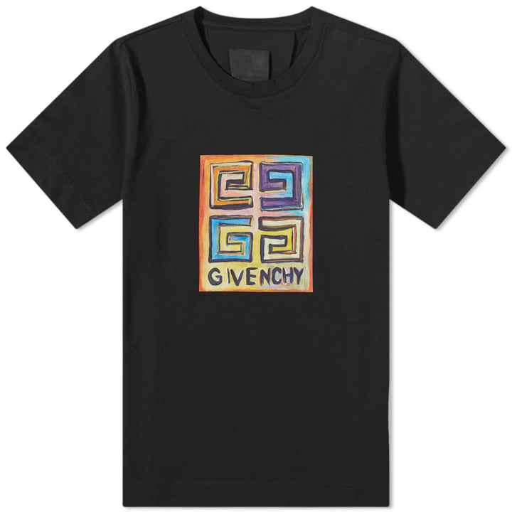 Givenchy 4G Sketch Print T-Shirt Black Slim Fit | Hype Vault Kuala Lumpur