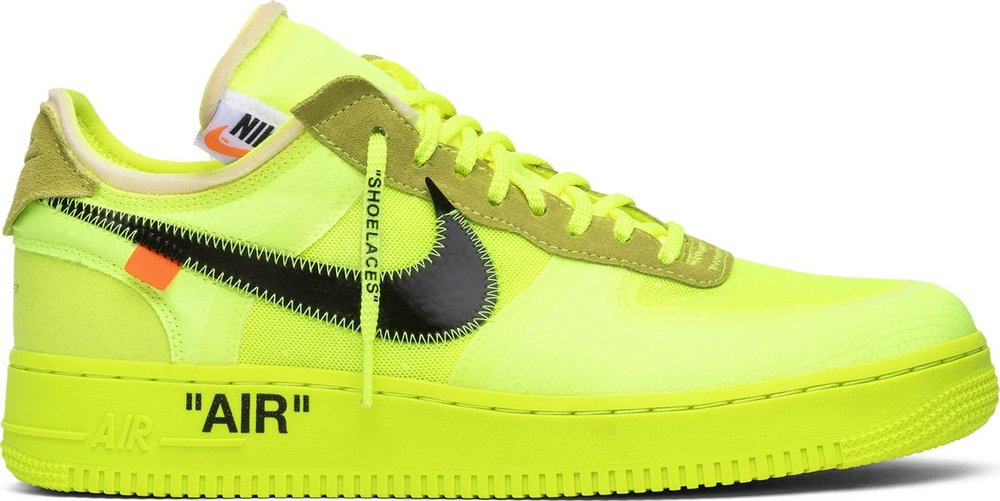 Off-White x Nike Air Force 1 Volt | Hype Vault Kuala Lumpur | Asia's Top Trusted High-End Sneakers and Streetwear Store