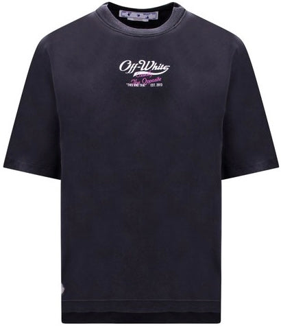 Off-White Wave Off Raw Oversized Skate S/S T-Shirt | Hype Vault Kuala Lumpur