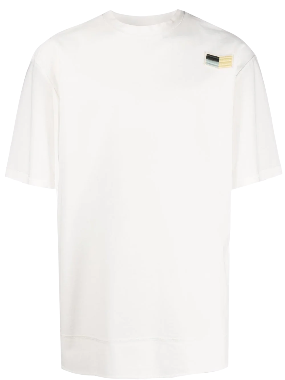 Jil Sander Logo Patch Crewneck T-Shirt White | Hype Vault Kuala Lumpur