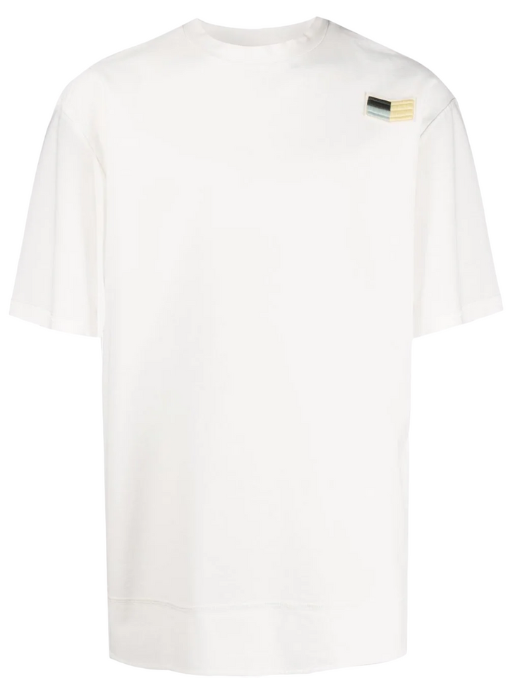 Jil Sander Logo Patch Crewneck T-Shirt White | Hype Vault Kuala Lumpur