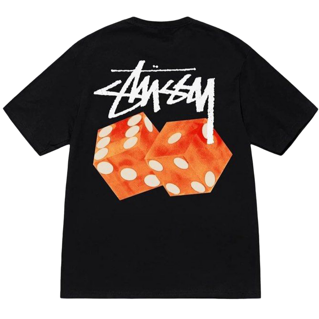 Stussy Diced Out Tee Black | Hype Vault Kuala Lumpur | Asia's Top Trusted High-End Sneakers and Streetwear Store