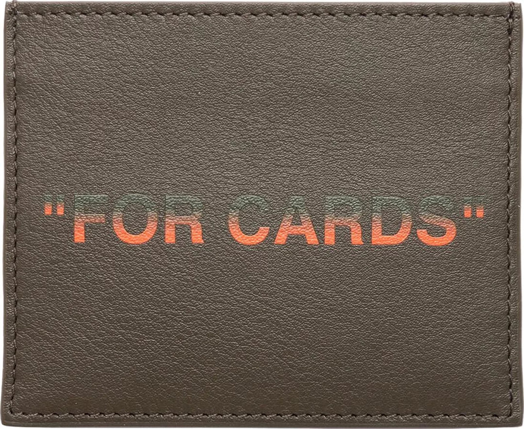 Off-White Quote Leather Cardholder | Hype Vault Kuala Lumpur