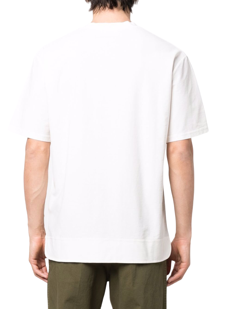 Jil Sander Logo Patch Crewneck T-Shirt White | Hype Vault Kuala Lumpur
