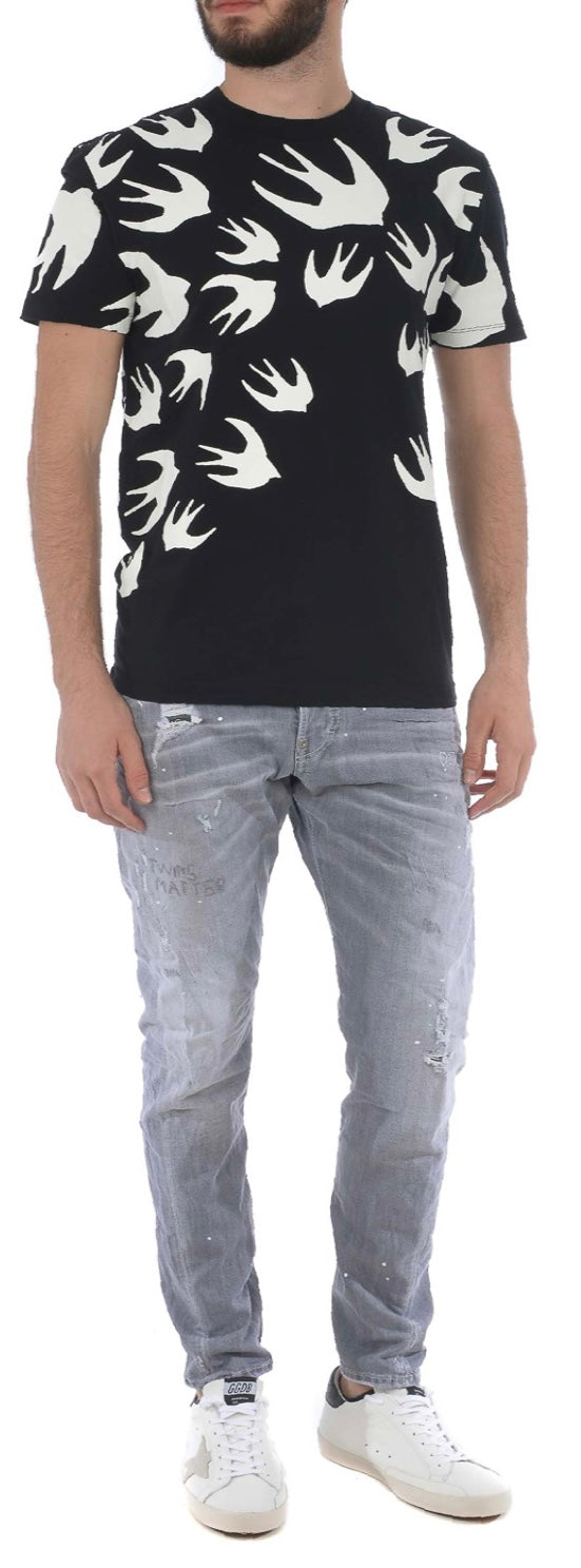 McQ Alexander McQueen Swallow Degradé T-Shirt Black | Hype Vault Kuala Lumpur