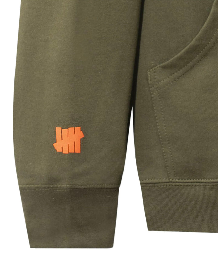 Anti Social Social Club x Undefeated Paranoid Olive Hoodie | Hype Vault Kuala Lumpur