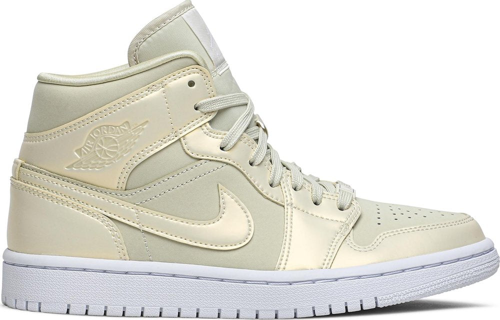 Air Jordan 1 Mid 'Goose Feather Yellow' (W) (Size UK6.5/US9W)