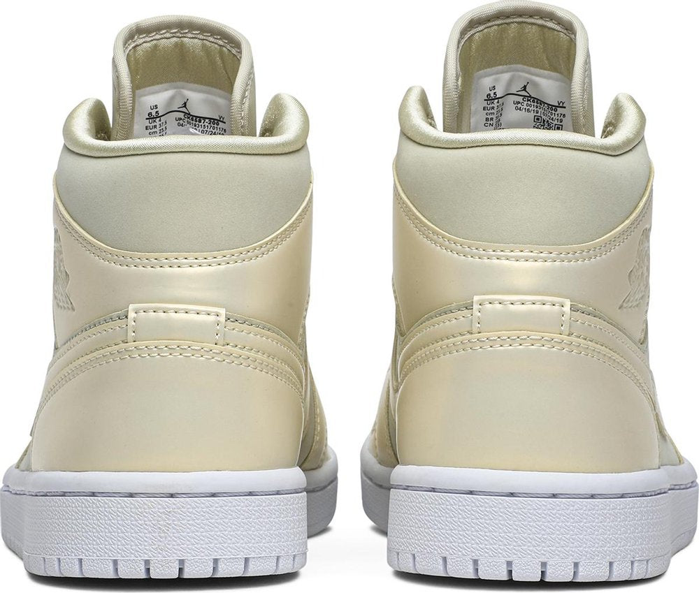 Air Jordan 1 Mid 'Goose Feather Yellow' (W) (Size UK6.5/US9W)
