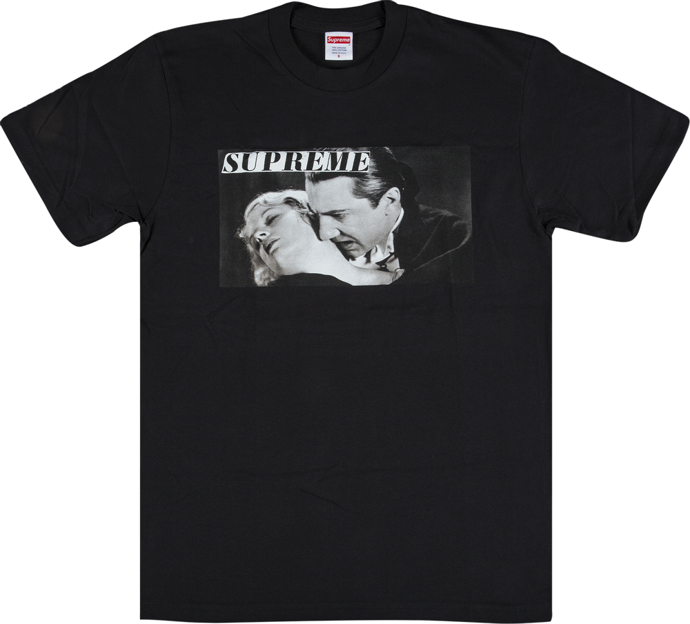 Supreme bela lugosi tee black sales