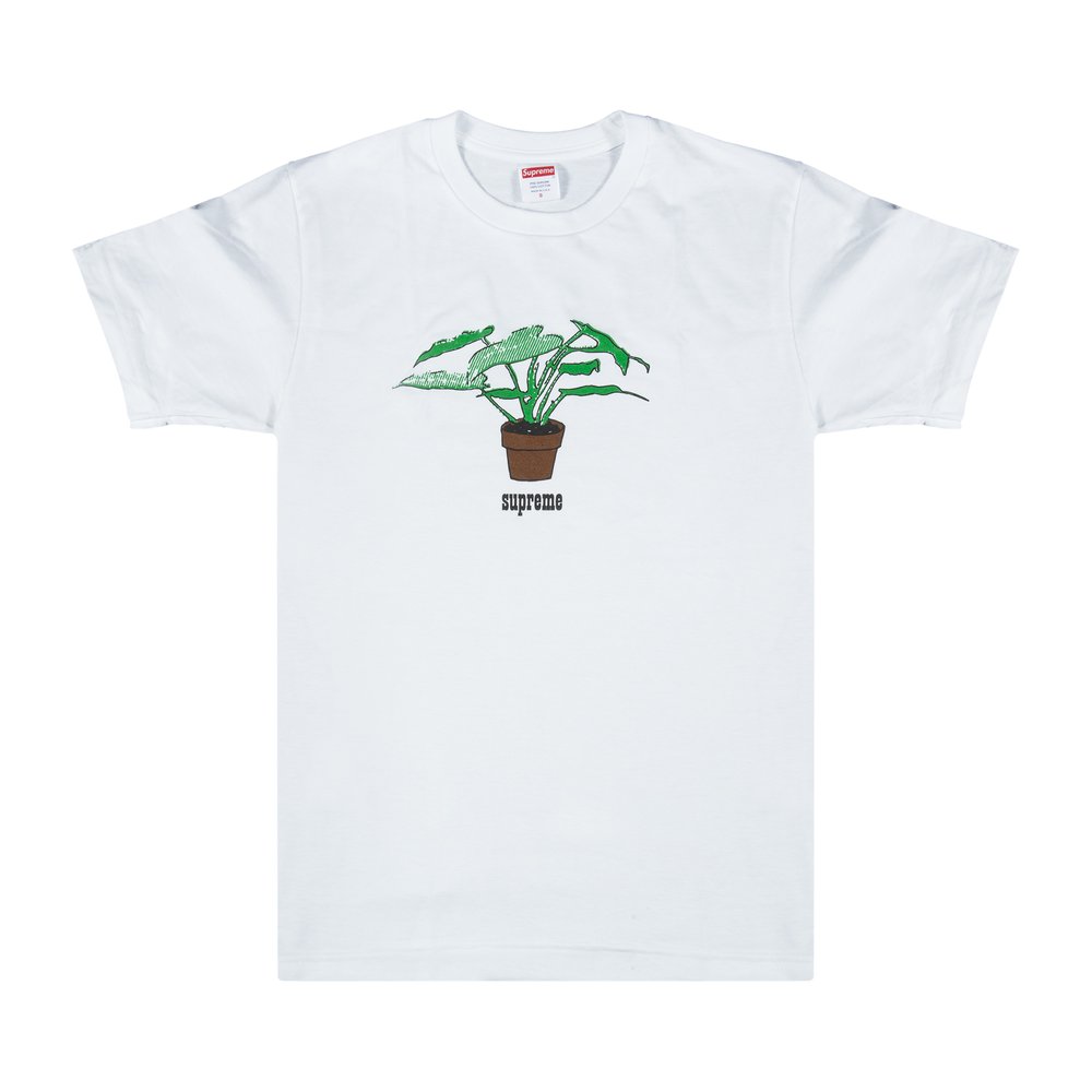 Supreme Plant Tee White  | Hype Vault Kuala Lumpur | Asia's Top Trusted High-End Sneakers and Streetwear Store