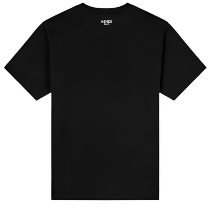 Kenzo Pop Crest Embroidered T-Shirt Black