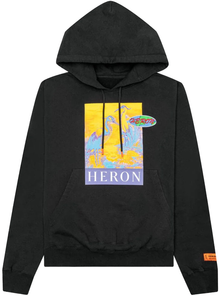 Heron Preston Heron KK22 Hoodie Black Yellow | Hype Vault Kuala Lumpur