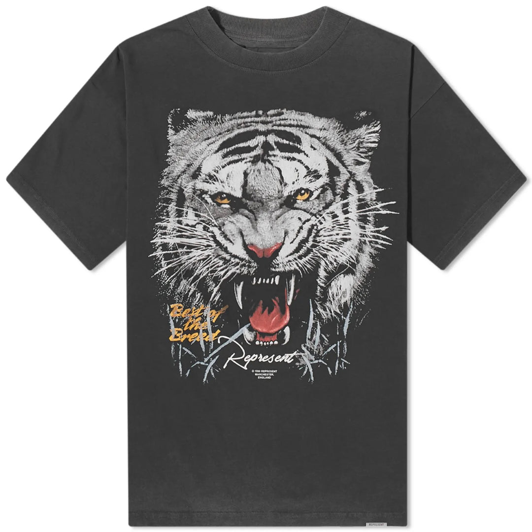 Represent Best Of The Breed T-Shirt Vintage Black | Hype Vault Kuala Lumpur