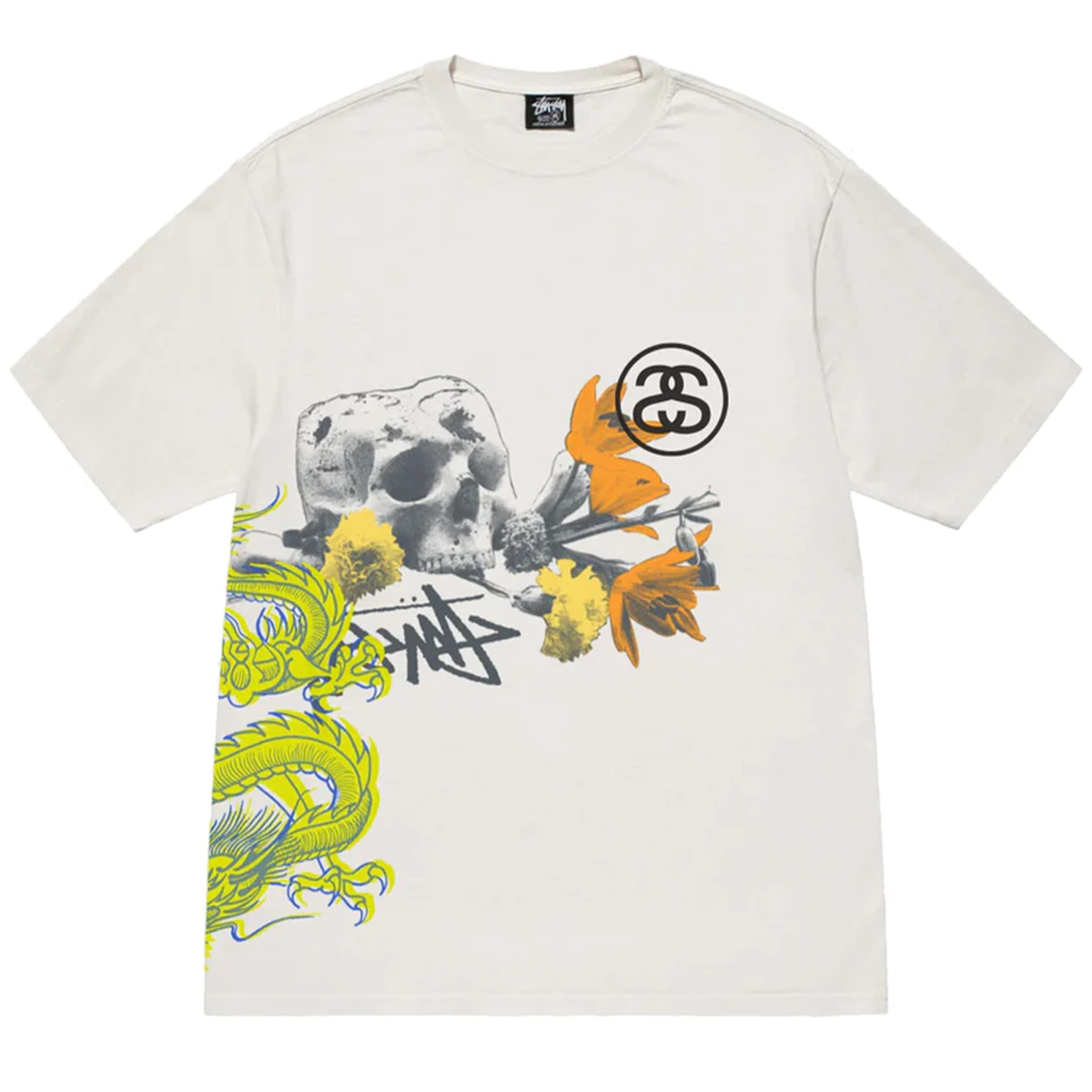 Stussy Strike Pigment Dyed Tee Natural – Hype Vault Stussy Strike Pigment Dyed Tee Natural – Hype Vault