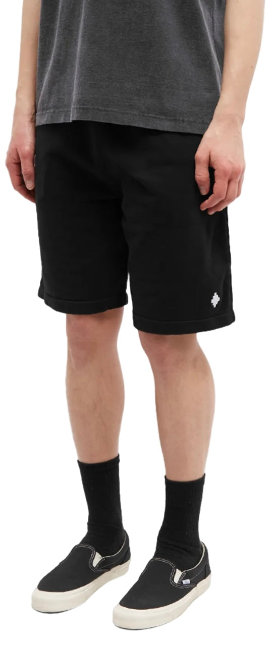 Marcelo Burlon Cross Basket Shorts Black White | Hype Vault Kuala Lumpur