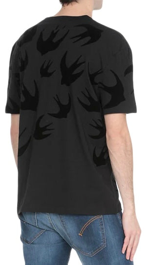 McQ Alexander McQueen Swallow Degradé T-Shirt Darkest Black | Hype Vault Kuala Lumpur