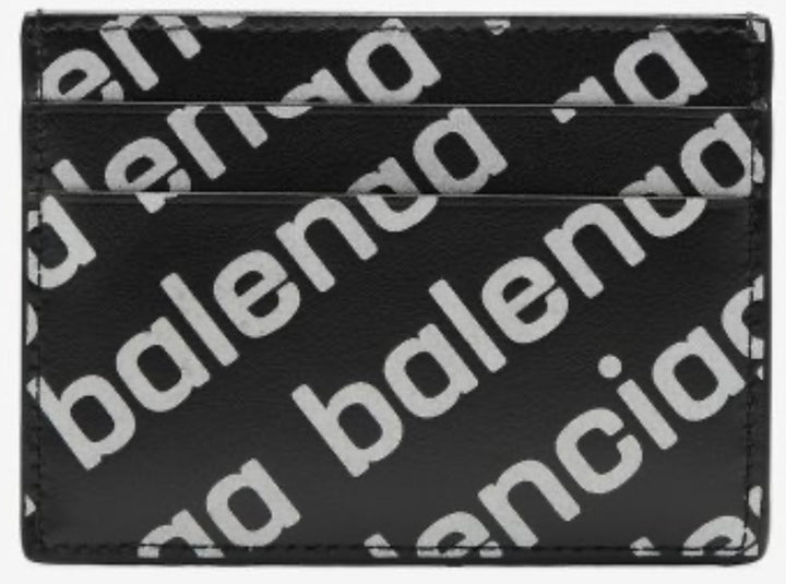 Balenciaga Common Reflective Print Cash Card Holder | Hype Vault Kuala Lumpur