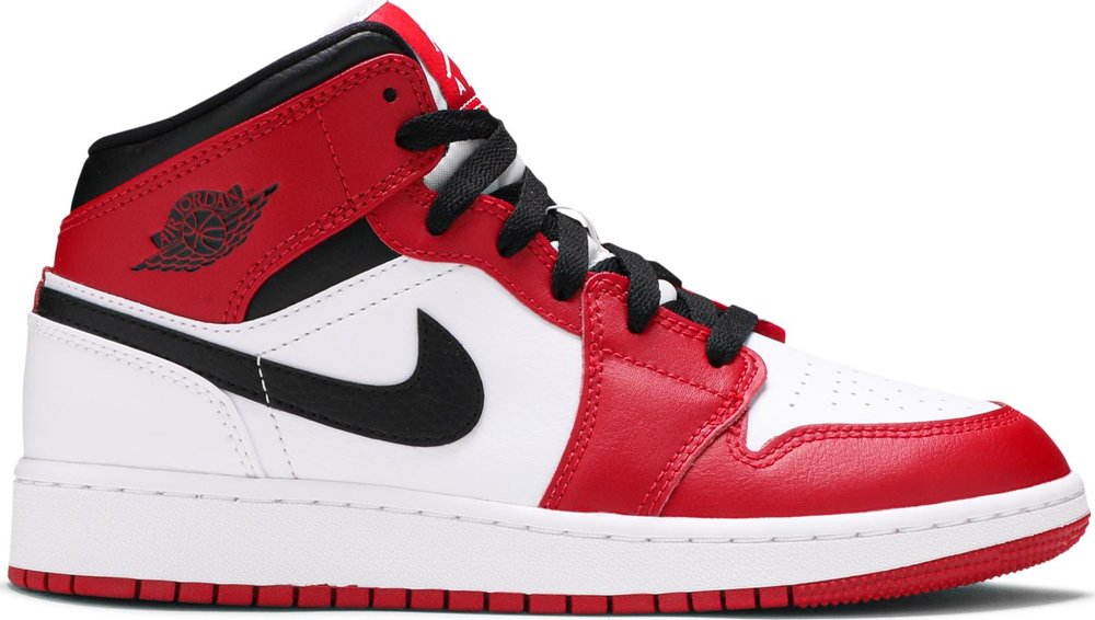 Air Jordan 1 Mid 'Chicago' (2020) (GS) | Hype Vault Kuala Lumpur | Asia's Top Trusted High-End Sneakers and Streetwear Store
