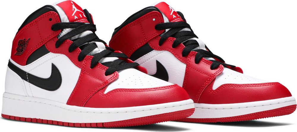 Air Jordan 1 Mid 'Chicago' (2020) (GS) | Hype Vault Kuala Lumpur | Asia's Top Trusted High-End Sneakers and Streetwear Store