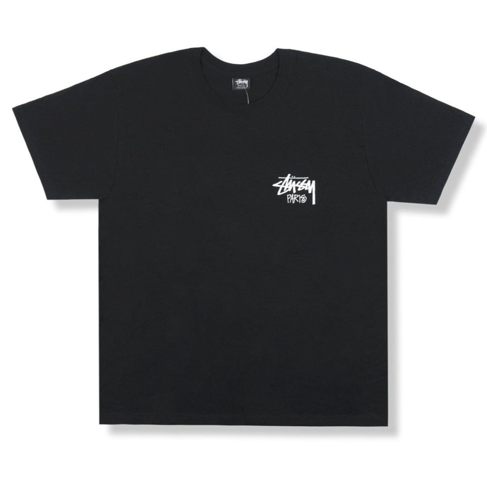 Stussy Stock Paris Tee Black | Hype Vault Kuala Lumpur | Asia's Top Trusted High-End Sneakers and Streetwear Store | Guaranteed 100% authentic