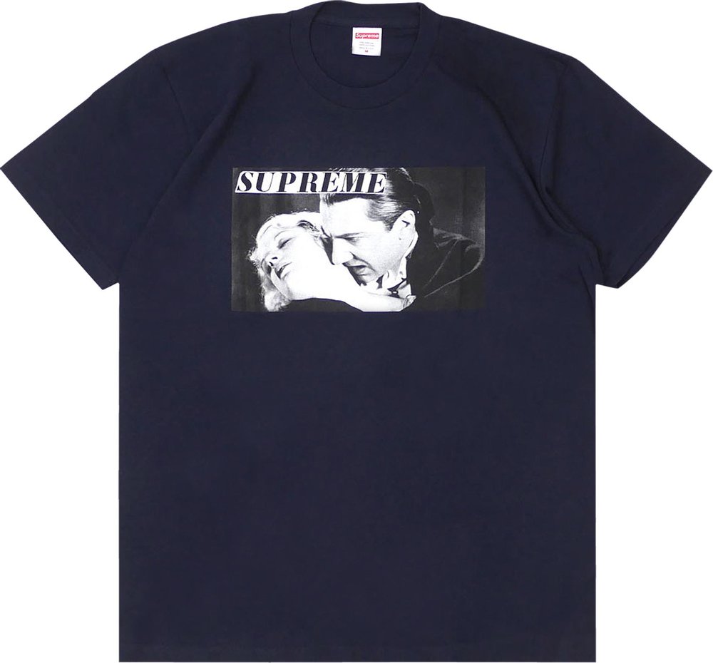 Supreme Bela Lugosi Tee Navy | Hype Vault Kuala Lumpur | Asia's Top Trusted High-End Sneakers and Streetwear Store