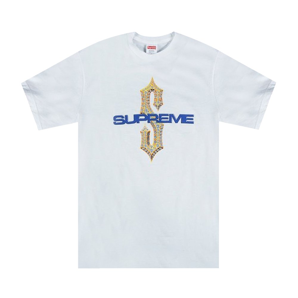 Supreme Diamonds Tee White  | Hype Vault Kuala Lumpur | Asia's Top Trusted High-End Sneakers and Streetwear Store