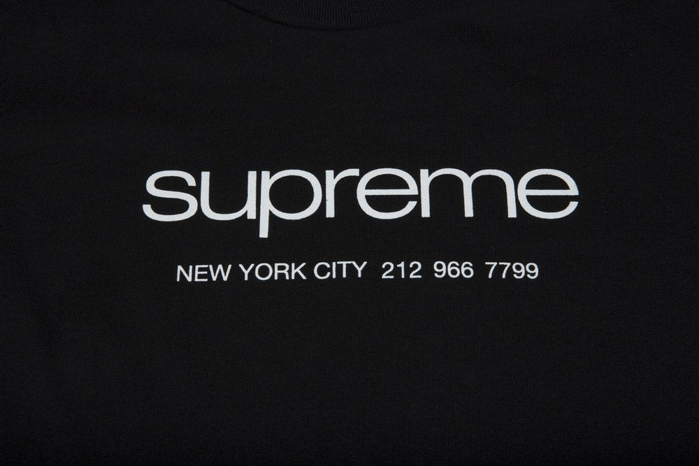 Supreme Shop Tee Black  | Hype Vault Kuala Lumpur | Asia's Top Trusted High-End Sneakers and Streetwear Store