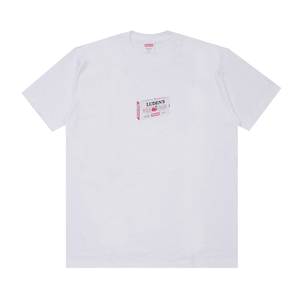 Supreme Luden Tee White | Hype Vault Kuala Lumpur | Asia's Top Trusted High-End Sneakers and Streetwear Store