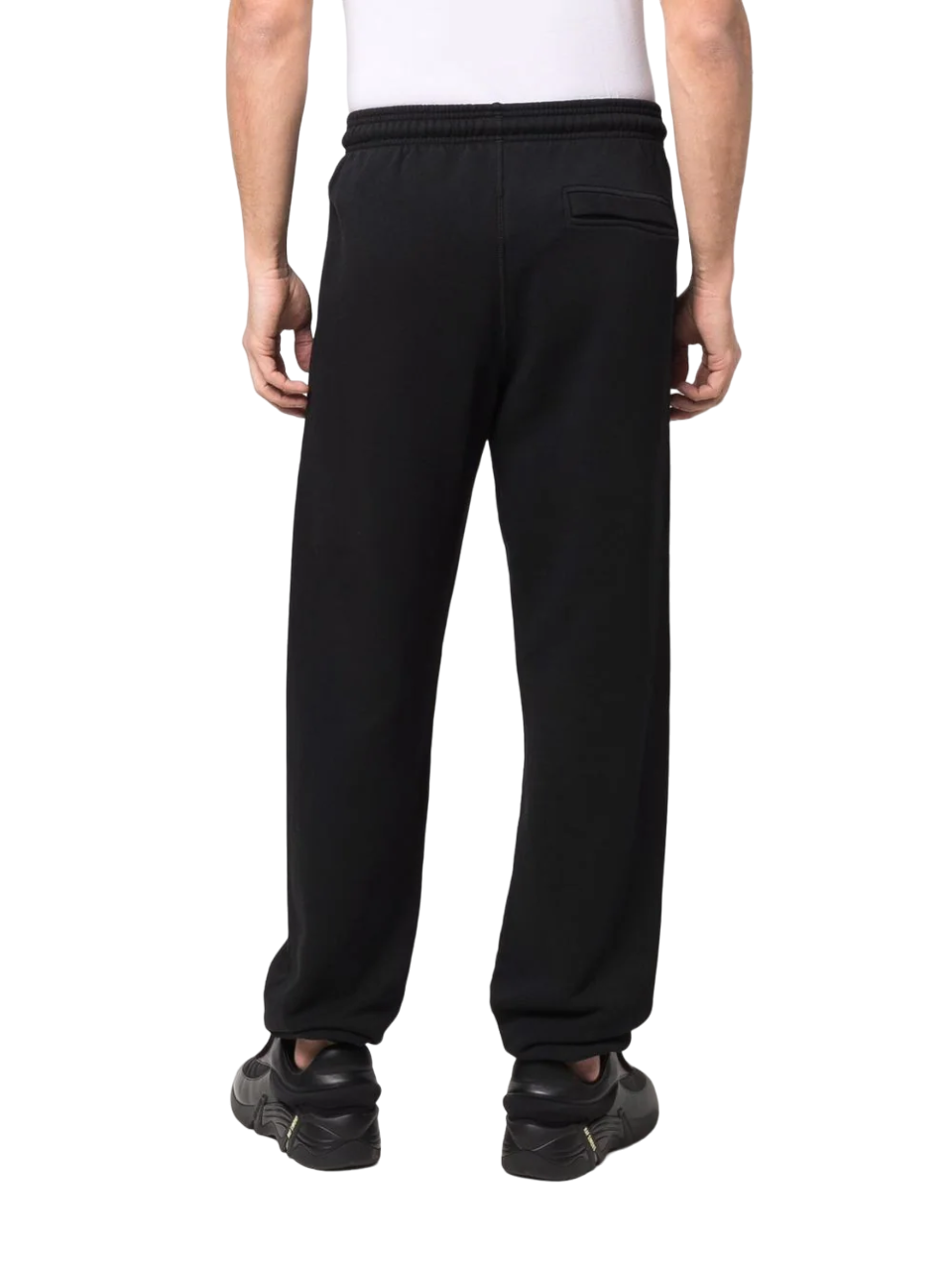 Marcelo Burlon Cross Relax Sweatpants Black White | Hype Vault Kuala Lumpur