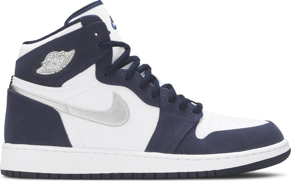 Air Jordan 1 Retro High COJP 'Midnight Navy' (2020) (GS) | Hype Vault Kuala Lumpur | Asia's Top Trusted High-End Sneakers and Streetwear Store