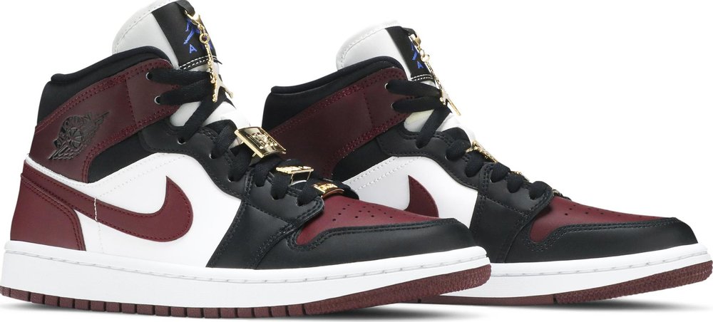 Air Jordan 1 Mid SE 'Black Dark Beetroot' (W) | Hype Vault Kuala Lumpur | Asia's Top Trusted High-End Sneakers and Streetwear Store