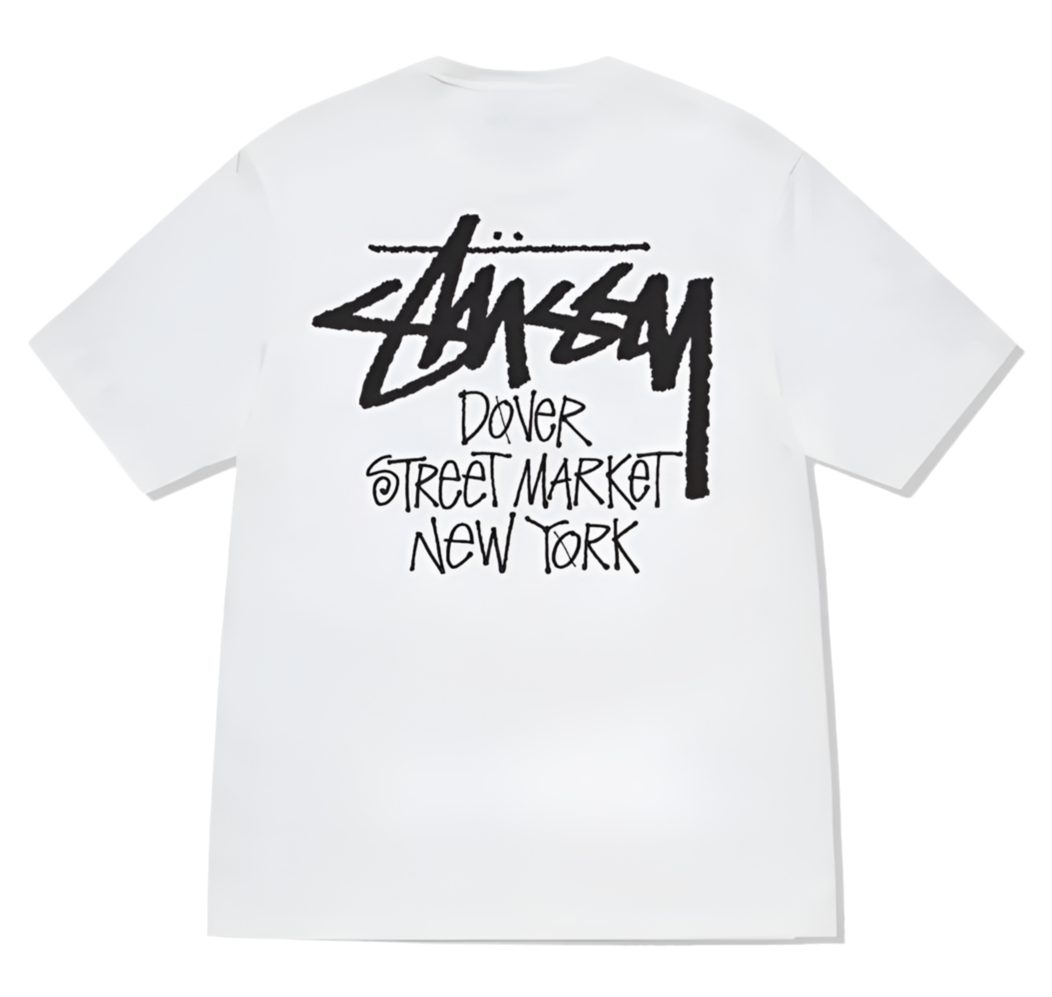 Stussy x Dover Street Market New York White (SS21) – Hype Vault
