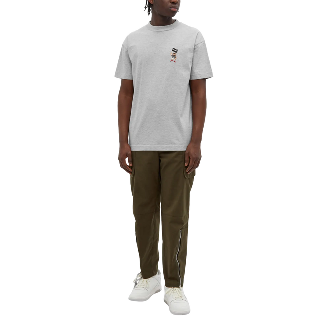 Palm Angels Small Pirate Bear T-Shirt Grey White | Hype Vault Kuala Lumpur