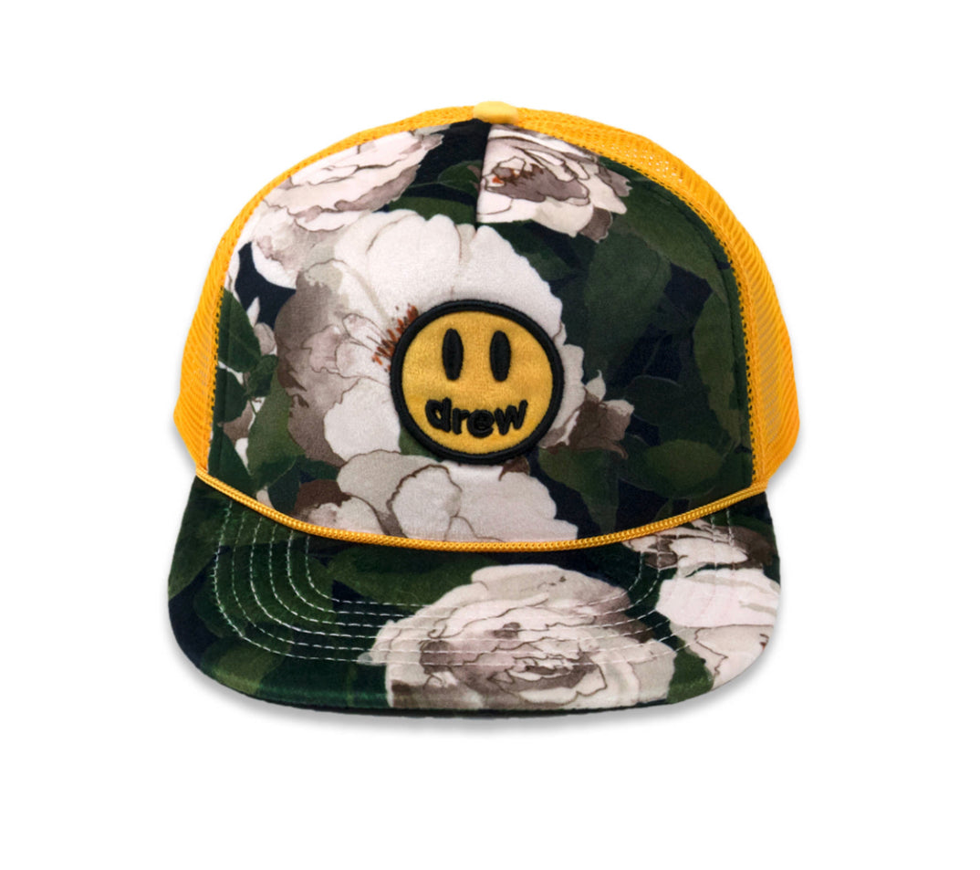 Drew House Velvet Trucker Hat Iceberg Roses – Hype Vault