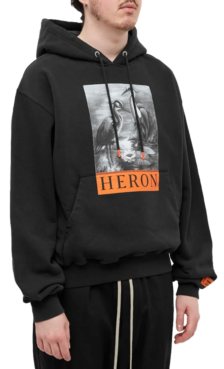 Heron Preston Heron BW Hoodie Black White | Hype Vault Kuala Lumpur