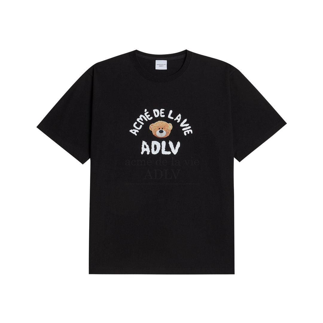 acmé de la vie (ADLV) Teddy Bear (Bear Doll) Short Sleeve T-Shirt Black | Hype Vault Kuala Lumpur | Asia's Top Trusted High-End Sneakers and Streetwear Store